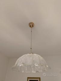 Lampadario lampada e abat jour