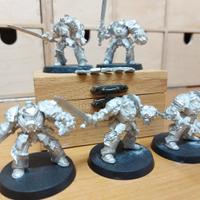 Army Grey Knights - 5 Squad Terminator Metal GK6