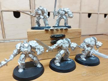 Army Grey Knights - 5 Squad Terminator Metal GK6
