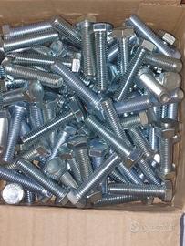 bullone M12 zinzate ( 108 pzs) , dadi e rondelle. 