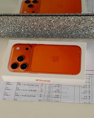 iPhone 17 pro 512 nuovo (fattura) mai aperto 