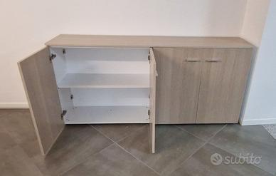 Mobile ufficio a 4 ante