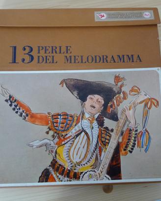 Cofanetto dischi LP in vinile Melodramma