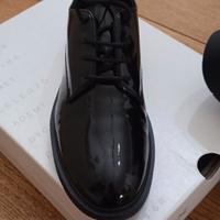 GEOX scarpe Donna n. 38 vernice nero linea D Spher