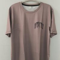Maglietta Beige con Stampa