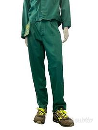 Pantaloni da lavoro verdi Siggi New Extra – Cotone