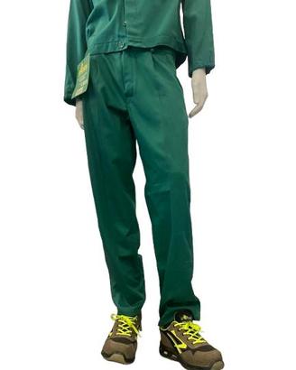 Pantaloni da lavoro verdi Siggi New Extra – Cotone
