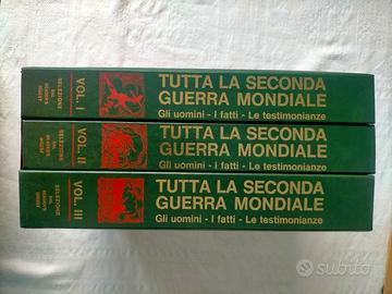libri sulla seconda guerra mondiale - 3 volumi