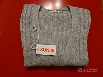 Sun68 - Nuovo cardigan da uomo grigio