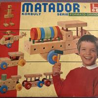 Gioco vintage Matador serie formato grande