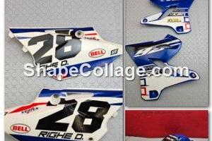 KIT PLASTICHE YAMAHA YZ 125 2002 2003 YZ125 2004