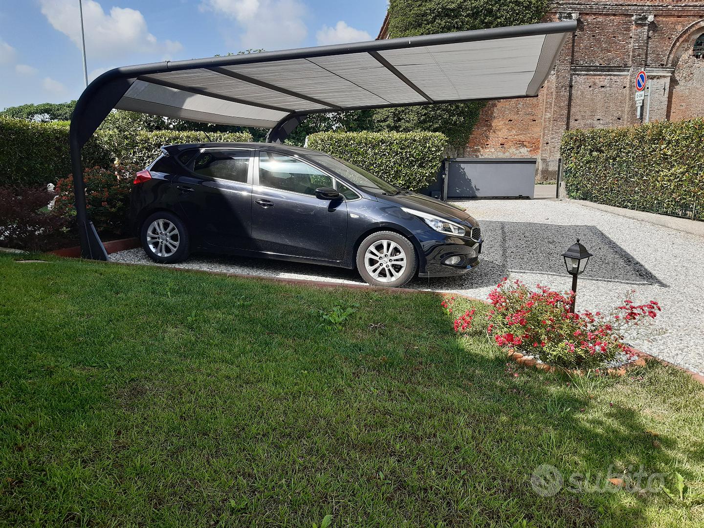 Tettoia auto ECO senza permesso mt. 5x5 Arredamento e Casalinghi In