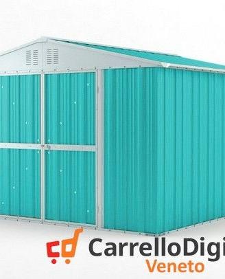 Box struttura lamiera Acciaio 327x307 azzurro