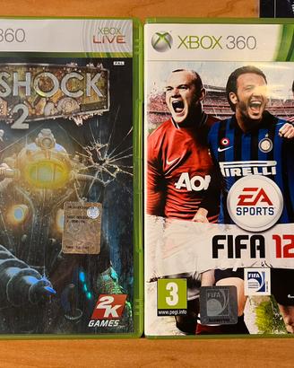 Bioshock 2 e Fifa 12 Xbox 360