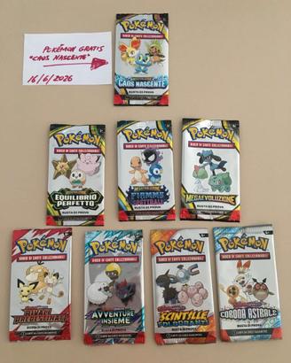 Pokémon Bustine Gioco di Carte Collezionabili (8x)