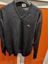 Maglione Lana Lacoste, pura lana vergine Taglia 7