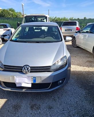 VW GOLF 6 BIFUEL GPL SINISTRATA MARCIANTE