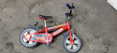 Bicicletta 12" disney Cars 2-4 anni