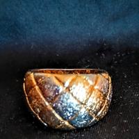 Anello trapuntato bigiotteria 