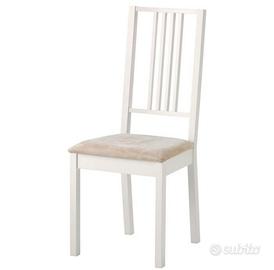 Sedia da pranzo IKEA Börje Bianca