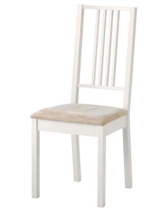 Sedia da pranzo IKEA Börje Bianca