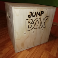 Jump box cubo plinto palestra 50cm legno massello