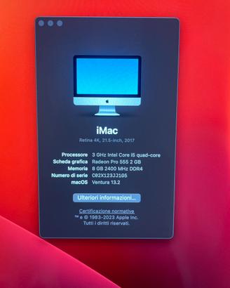 iMac 21” 2017