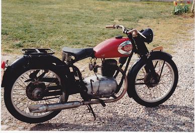 Gilera 125 Turismo degli anni '50