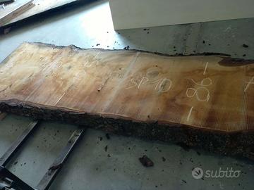 tavola piano in pezzo unico cedro del libano