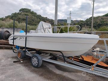 barca saver 5.20 motore Yamaha 40/70 supreme 