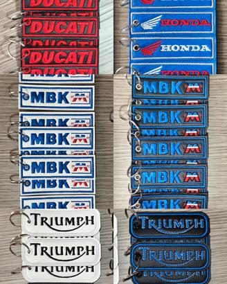 Portachiavi Ducati, Triumph, Honda, MBK, KTM 