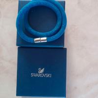 Swarovski Bracciale o Girocollo Stardust Light Blu