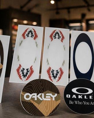 🔥 Set Adesivi Oakley 6pz 🔥 Sticker Auto Moto ..