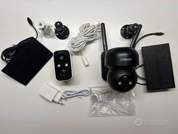 Kit telecamere WiFi Solari + Accessori