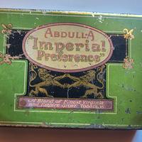 scatoletta portasigarette vintage "Abdulla imperia