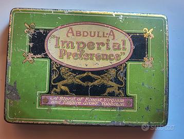 scatoletta portasigarette vintage "Abdulla imperia