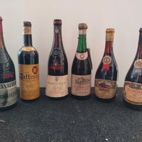Lotto di vini di annate dal 1960 in poi