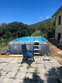 Piscina intex 7,32x3,66