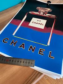 Stampa Poster Manifesti Vintage Chanel n.5 Andy Wa
