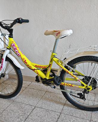 Bici bambina decathlon 20"