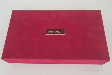 Scatola vintage Dolce & Gabbana cartone coperchio