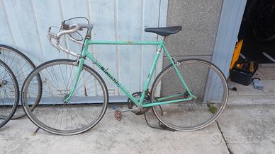 bici bicicletta corsa bianchi eroica campione 55