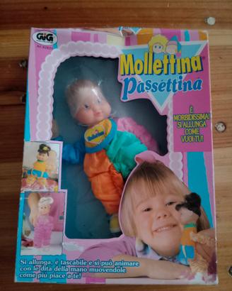 Mollettina Passettina bambola vintage