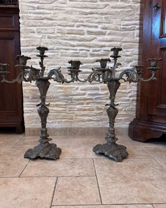 Candelabri in argento
