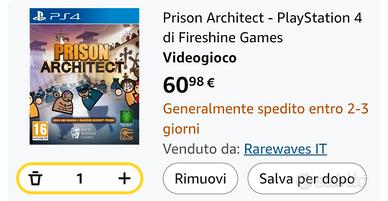 Prison Architect PS4 FISICO