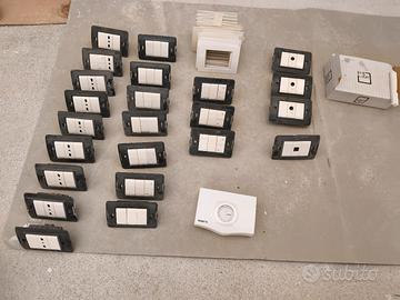 Prese,interruttori,placche Marlanvil Onda 