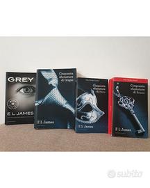 Saga Cinquanta Sfumature + Grey - E.L. James (4 li