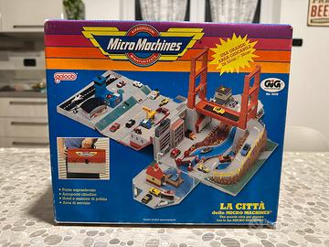 Micro Machines Città Playset vintage con scatola