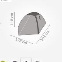 Tenda doppio telo 3 posti Atlas 3 Salewa