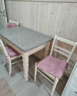 Set tavolo e sedie Scavolini